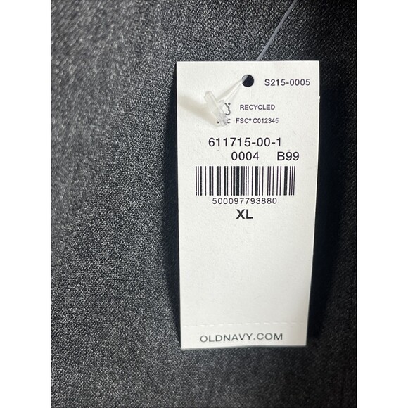 Old Navy Women's Relaxed Gray Blazer Jacket XL Regular Fit Classic Style NWT - Picture 3 of 10